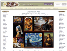 Tablet Screenshot of clicknstitch.net